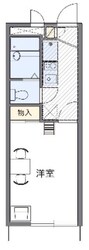 レオパレスオークリーフ南の物件間取画像